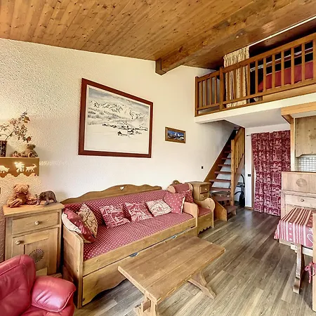 Mezzanine Au Centre De Avec Parking - Fr-1-560-123 Apartamento Combloux